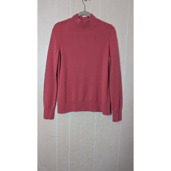 Preston & York premiere pink cashmere crew neck warm sweater size medium - Picture 6 of 8